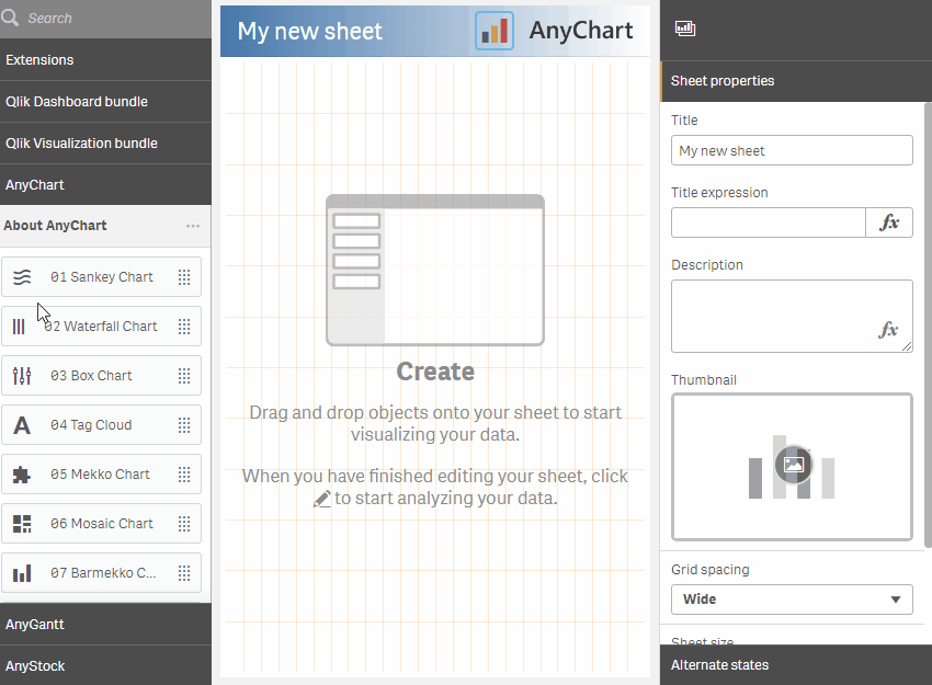 AnyChart Extension for Qlik Demo