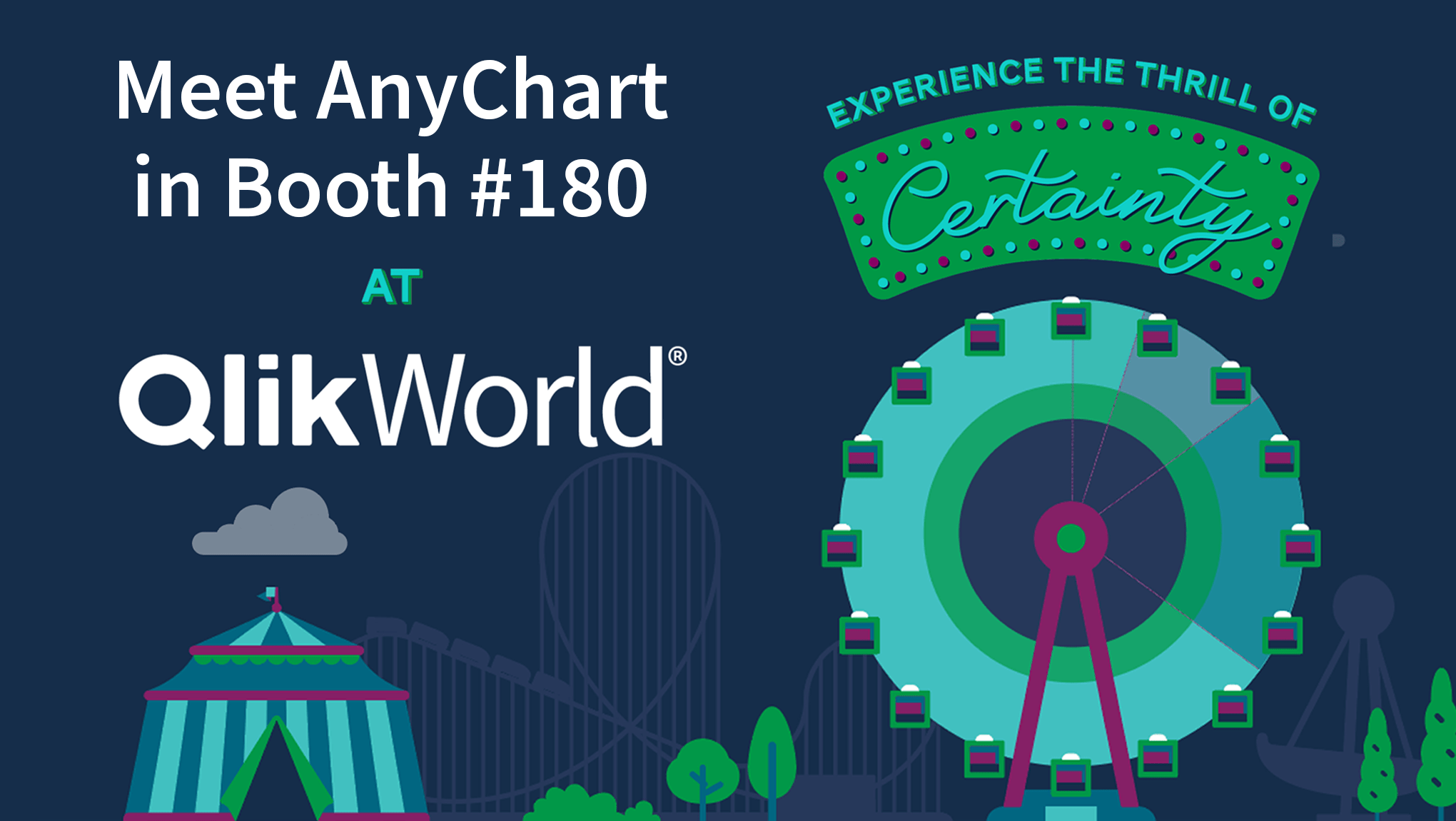 Join AnyChart at QlikWorld 2023: Sponsor & Exhibitor