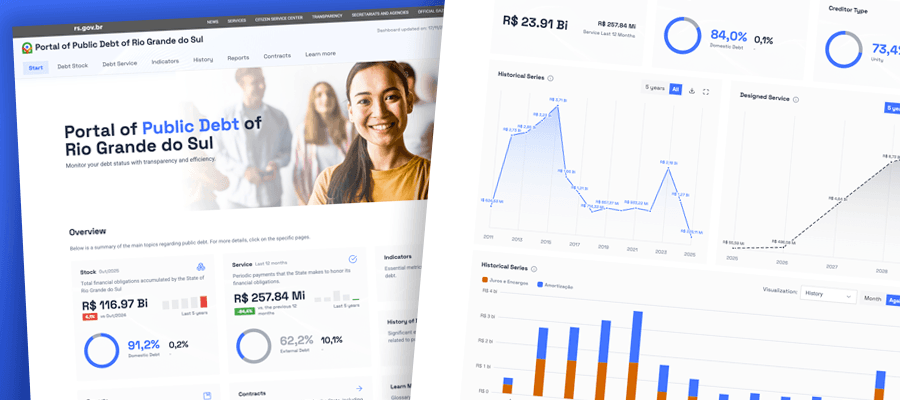 Public Sector Qlik Sense mashup